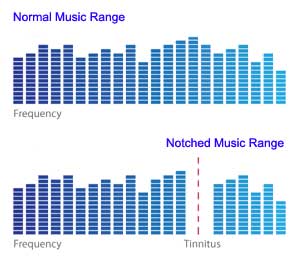 Notched Music Diagram