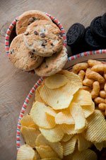 potato chips, cookies and other salt thinkgs